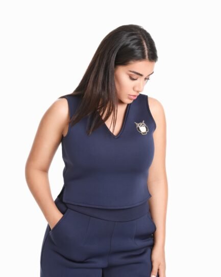 Owl Embellished Top