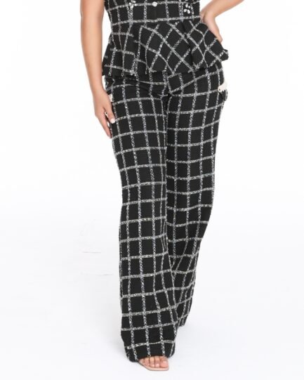 Tweed Pearl Pants