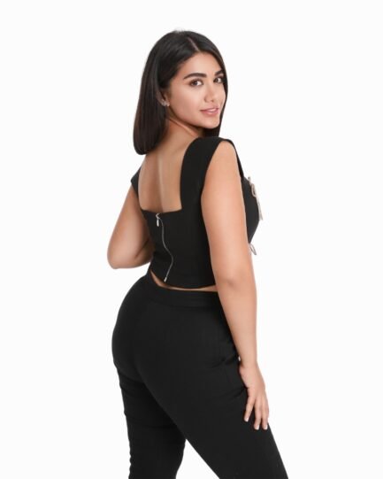 Rhinestone Bows Corset