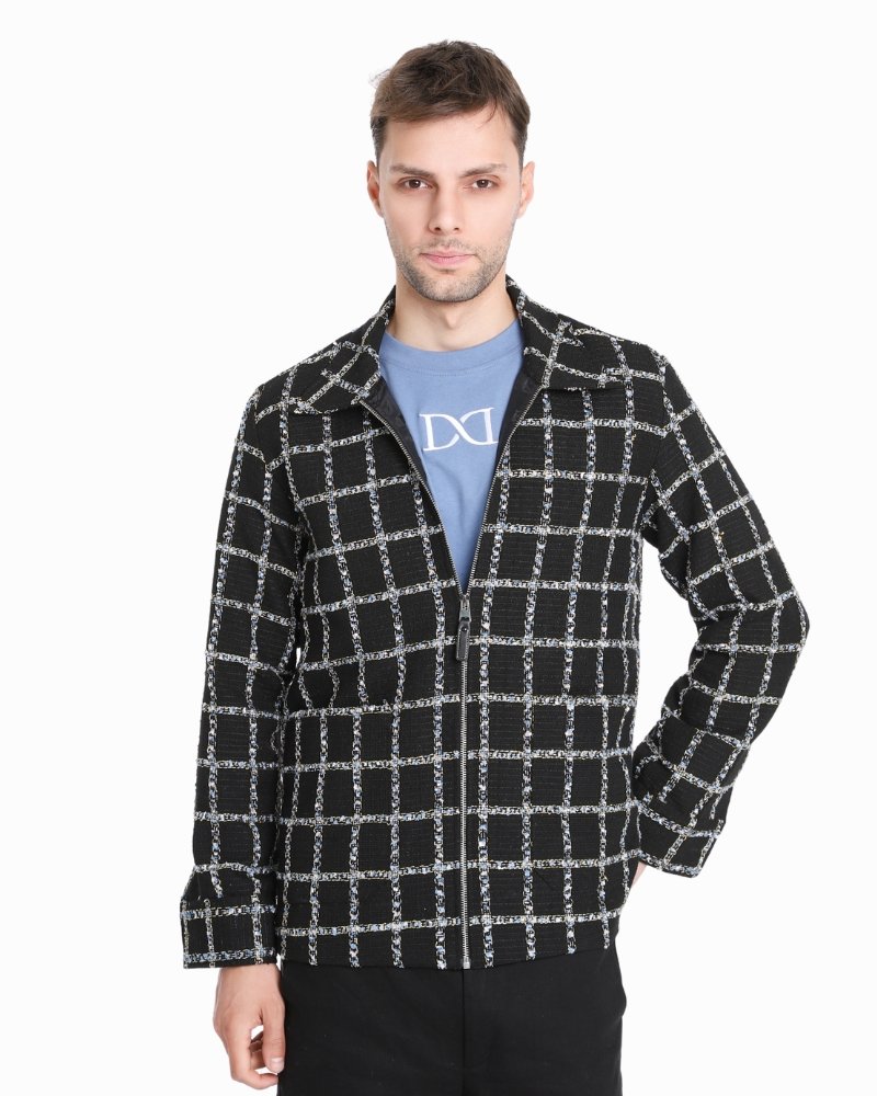 Checks Tweed Jacket